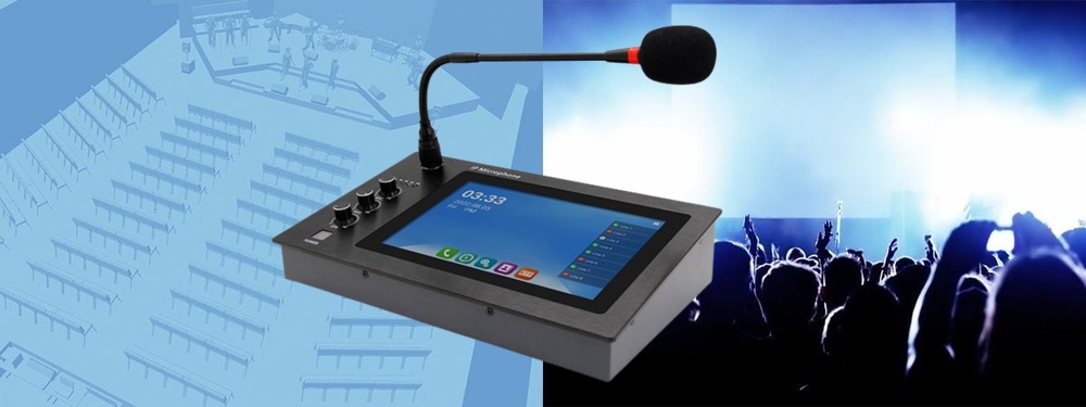 Micro cho hệ thống âm thanh IP Audio