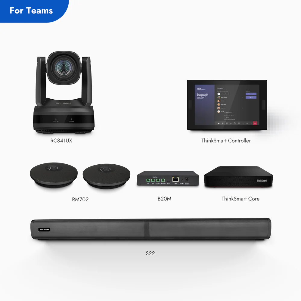 Hệ thống camera hội nghị truyền hình chuyên dùng với Teams