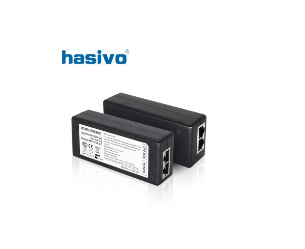 adapter nguon PoE Injector Hasivo PSE4805G-AT