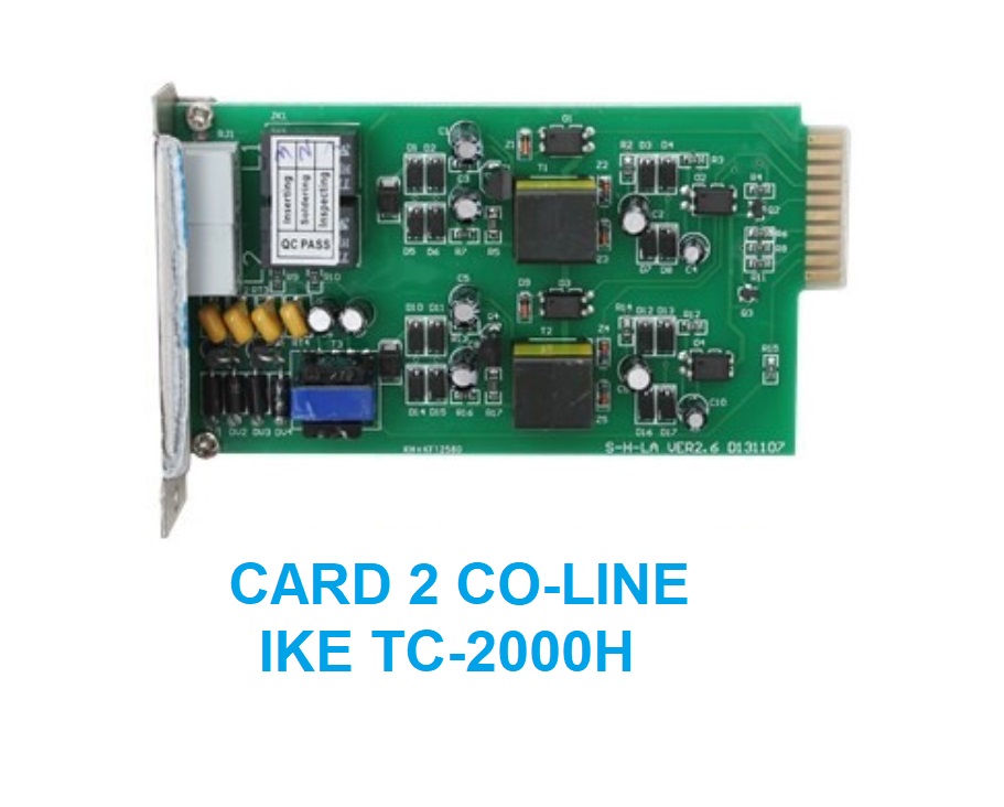 Card mo rong 2- CO-Line -tong dai TC-2000H