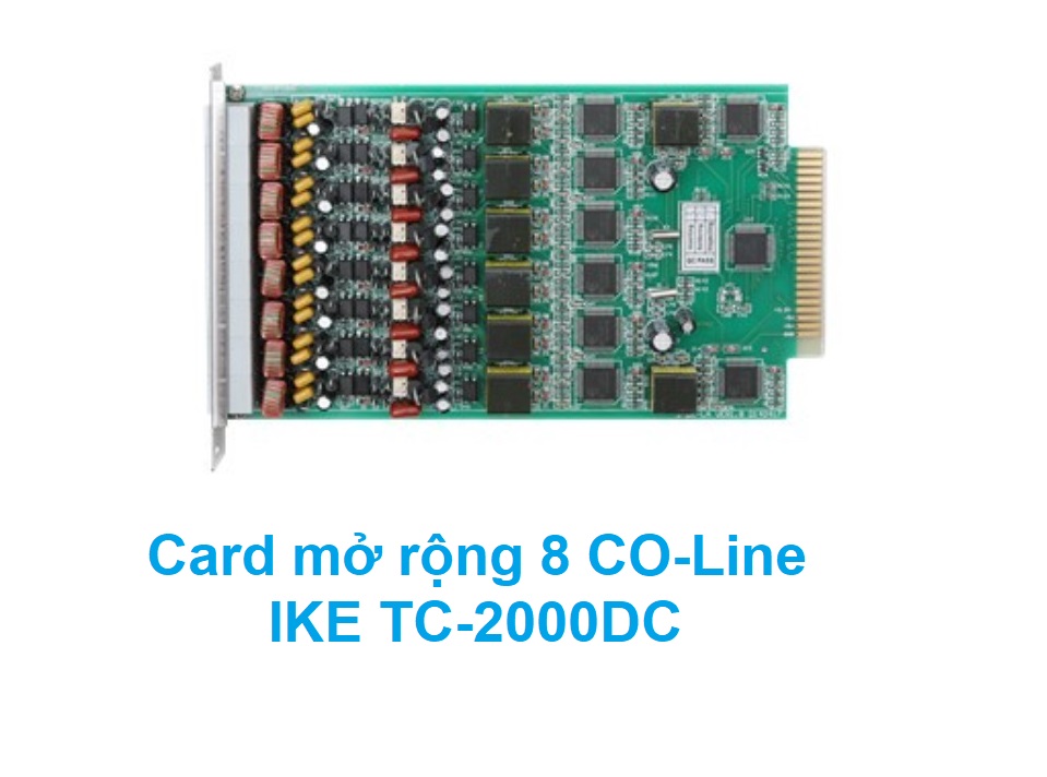 Card mo rong 8 CO-Line IHE TC-2000DC