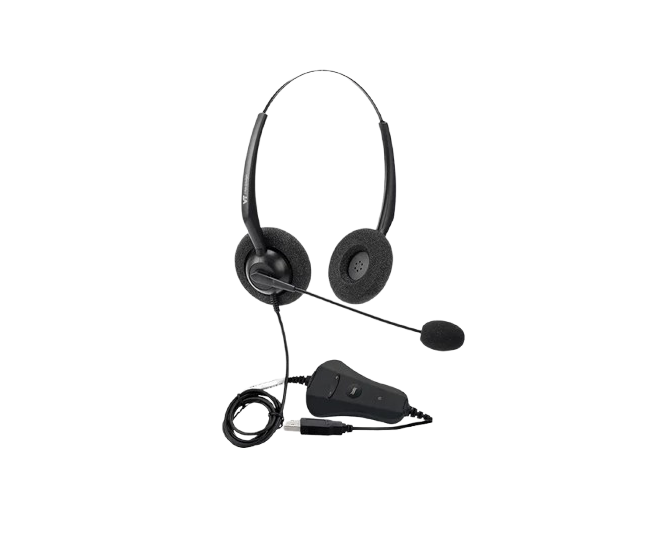 Tai nghe Call CallCenter VBET VT1000-USB DUO Tai nghe Call CallCenter VBET VT1000-USB DUO