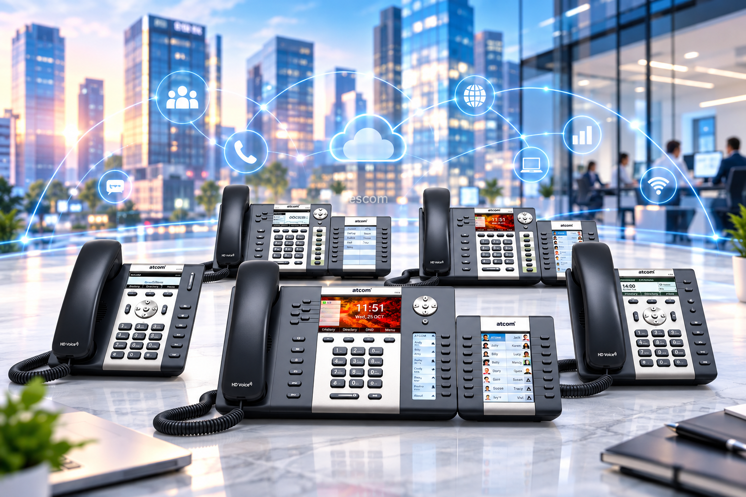 Điện thoại IP (Phone, VoIP, Wifi)