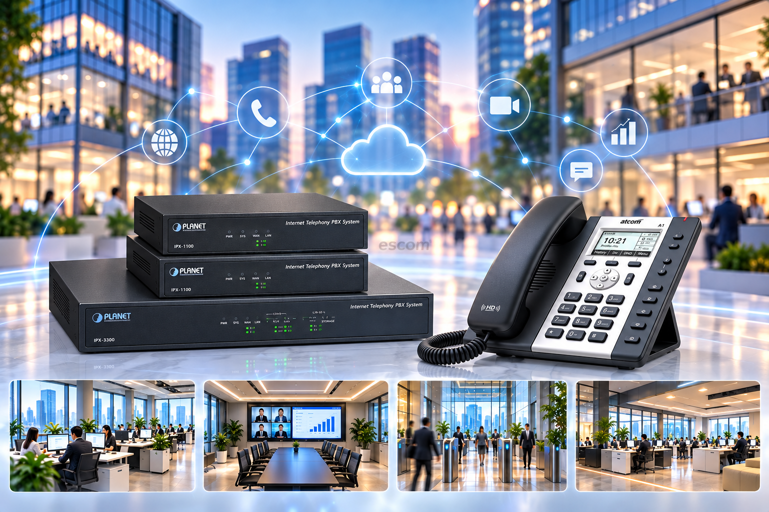 Tổng đài (PABX, IP PBX, VoIP)